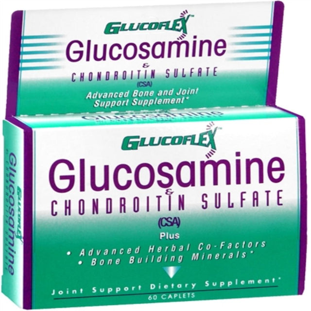 Glucoflex Glucosamine Chondroitin Sulfate Caplets 60 Caplets (Pack of 2)