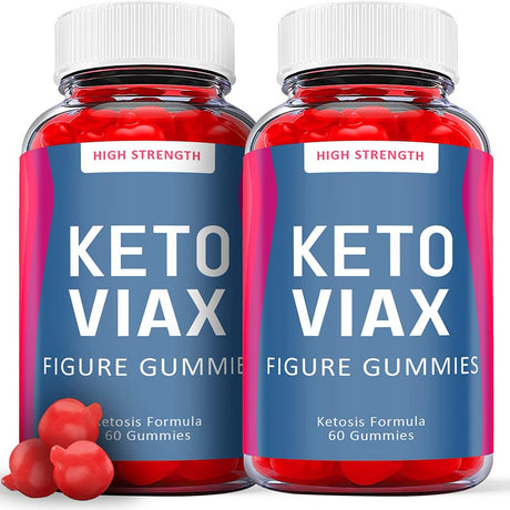 (2 Pack) Keto Viax ACV Gummies - Supplement for Weight Loss - Energy & Focus Boosting Dietary Supplements for Weight Management & Metabolism - Fat Burn - 120 Gummies