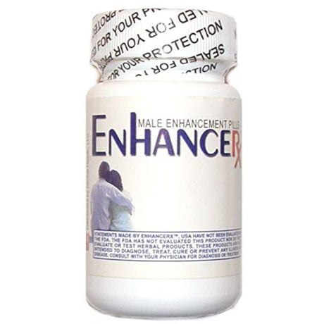 ENHANCERX RX MALE E-NHANCEMENT PILLS SUPPLEMENT 30 CAPSULES