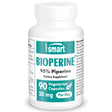 Supersmart - Bioperine 30 Mg per Day - 95% Piperine Supplement - Black Pepper Extract - Enhance Absorption | Non-Gmo & Gluten Free - 90 Vegetarian Capsules