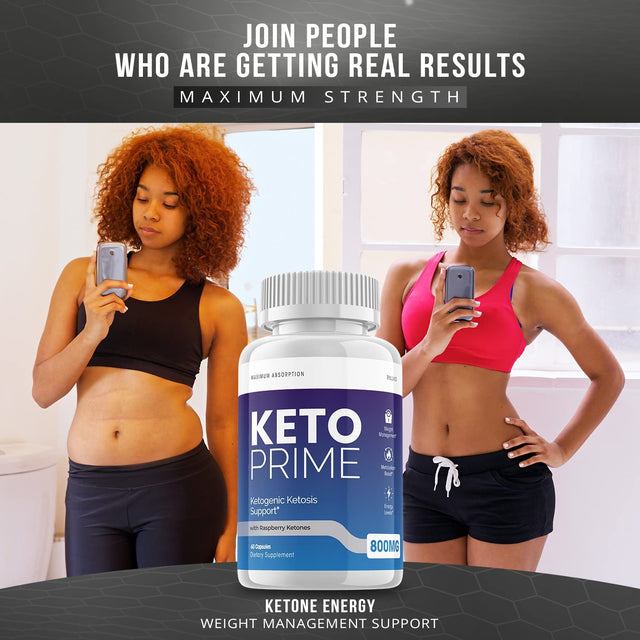 (2 Pack) Keto Prime Pill Advanced Ketogenic Weight Loss Support (120 Capsules)