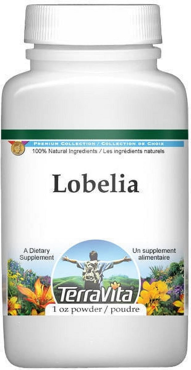 Terravita Lobelia Powder, (1 Oz, 1-Pack, Zin: 512460)