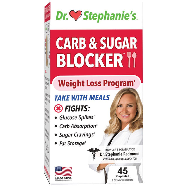 Dr. Stephanie'S A1C Double Pack- Blood Sugar 24 Hour + Carb & Sugar Blocker - Supplements