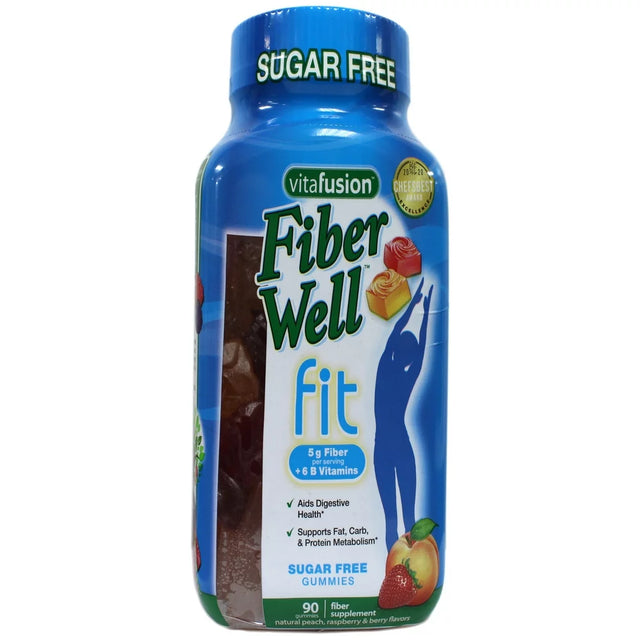 Vitafusion Fiber Well Fit Gummy Vitmains, 90 Count