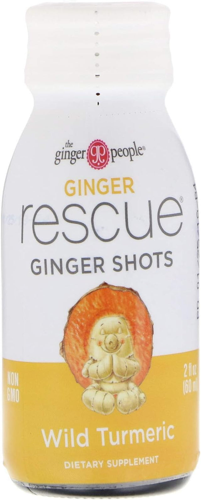 The Ginger People Wild Turmeric Rescue Ginger Shot, 2 FZ