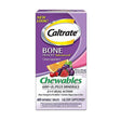 Caltrate 600+D3 plus Minerals (Cherry, Orange, and Fruit Punch, 60 Count) Calcium & Vitamin D3 Chewable Supplement, 600Mg