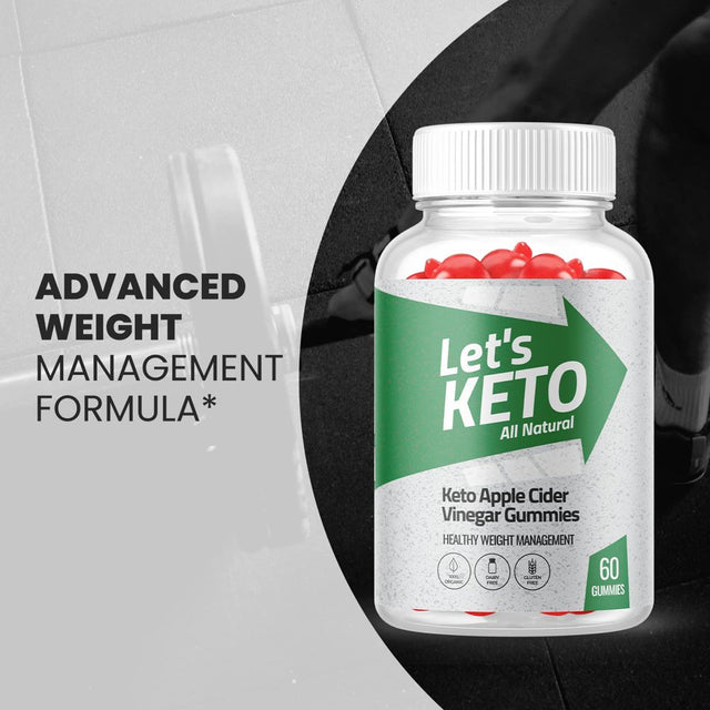 (2 Pack) Let'S Keto ACV Gummies - Supplement for Weight Loss - Energy & Focus Boosting Dietary Supplements for Weight Management & Metabolism - Fat Burn - 120 Gummies