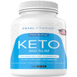 Keto 360 Slim Diet Pills Weight Loss Fat Burner Ultra Fast Pure Keto Boost Burn 60 Capsules