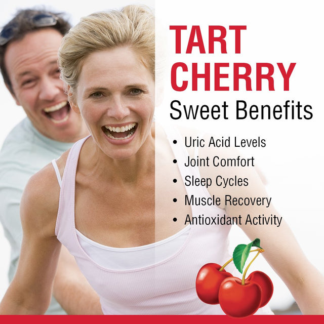 Solaray Organic Tart Cherry 100% Juice Concentrate | Healthy Uric Acid Levels & Joint Support | 16 Servings | 16 Fl Oz