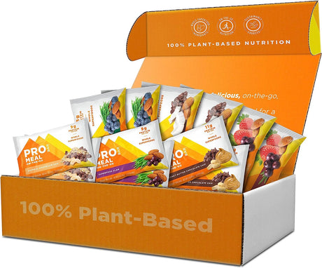 PROBAR – Meal Bar Fan Favorites Variety Pack (6 Flavor), Natural Energy, Non-Gmo, Gluten-Free, Plant-Based Whole Food Ingredients, 3 Ounce (Pack of 12)