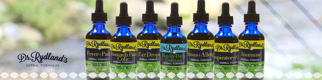 Dr. Rydland'S Liquid Herbal Formulas - Respiratory & Cough | Relieves Common Cold, Influenza, Bronchitis | 4Oz in Glass Bottle