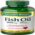 Nature'S Bounty Fish Oil with Omega 3 Softgels, 1000 Mg, 145 Ct