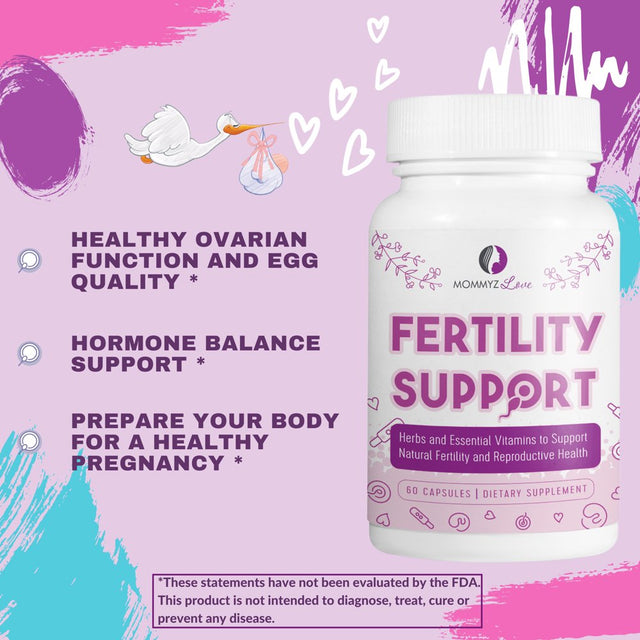 Mommyz Love Fertility Pills for Women - Prenatal Vitamins Supplement