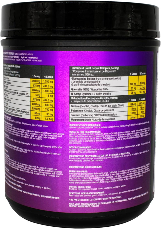 Athletic Alliance Regen-X BCAA 4:1:1 + Powder 60 Servings, BCAA Muscle Recovery (Lemon Lime)