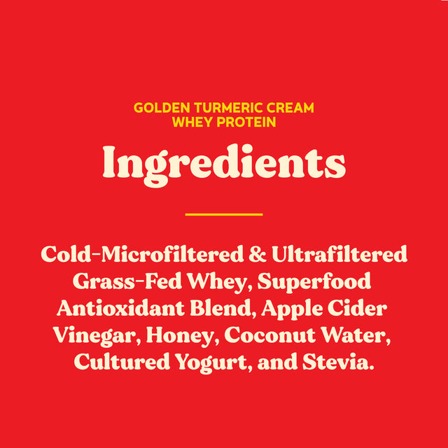 Bbfl Protein Functional Powder, 15G Protein, Organic Whey Protein, Apple Cider Vinegar, 50Mg Digestive Enzymes, 750Mg of Turmeric/Curcumin 95% Extract (15 Servings, Turmeric)