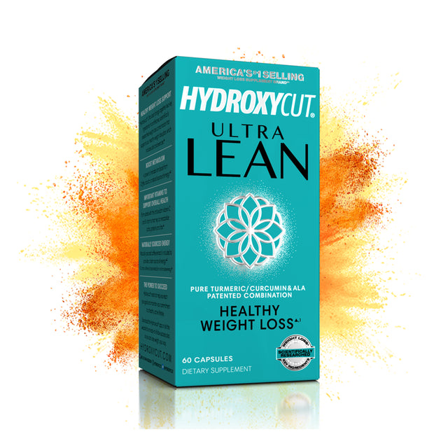 Hydroxycut Ultra Lean Healty Weight Loss Pure Turmeric & Curcumin 60 Ct *EN