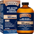 Sovereign Copper Bio-Active Copper Hydrosol, Daily+ 4-In-1 Wellness Supplement for Joint and Bone, Hair, Skin and Nails, Cardiovascular Health and Energy and Metabolism Support, 16Oz