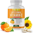 POTENT NATURALS Liposomal Vitamin C 1500Mg, Vitamin C Supplement - High Absorption Ascorbic Acid - Immune-Support Supplement & Helps Collagen Production- 180 Capsules 1500 MG