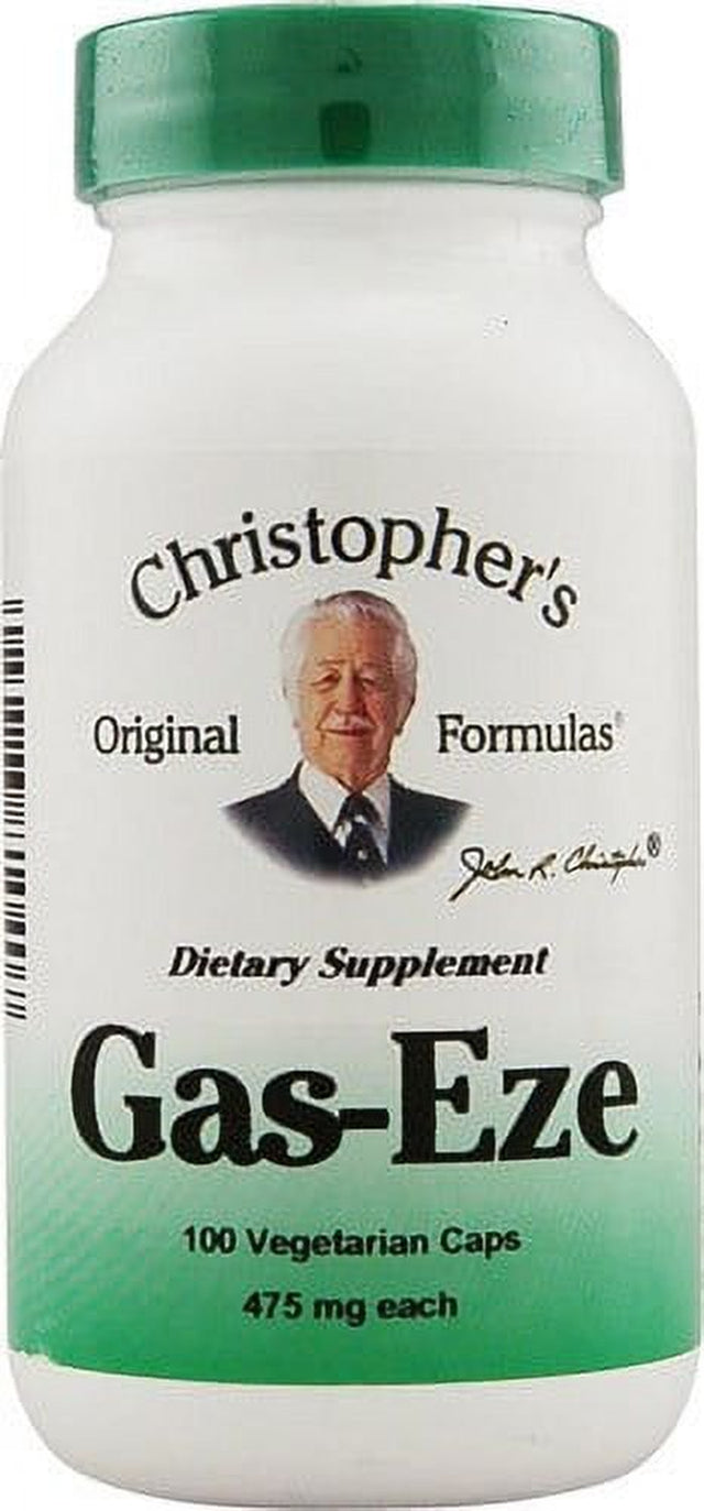 Christopher'S Original Formulas Gas-Eze, 100 Ct