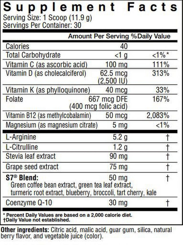 Cardio Defender - L-Arginine Powder with 5,200Mg L-Arginine per Serving- Heart Health Drink Mix