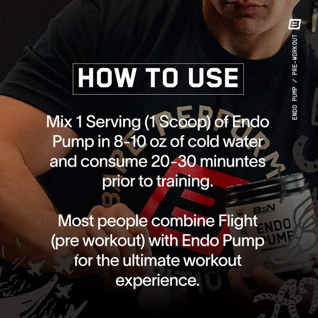 Bare Performance Nutrition, BPN Endo Pump Pre-Workout Muscle Pump Enhancer, Sour Watermelon, 30 Servings