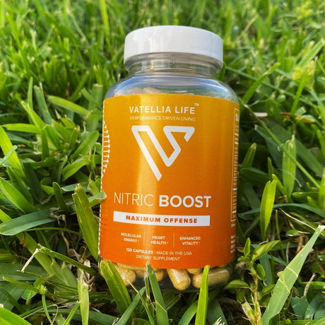 Nitric Boost | Nitric Oxide Production | Pre-Workout | Circulation Support for Men and Women |120 Capsules (60 Day Supply)