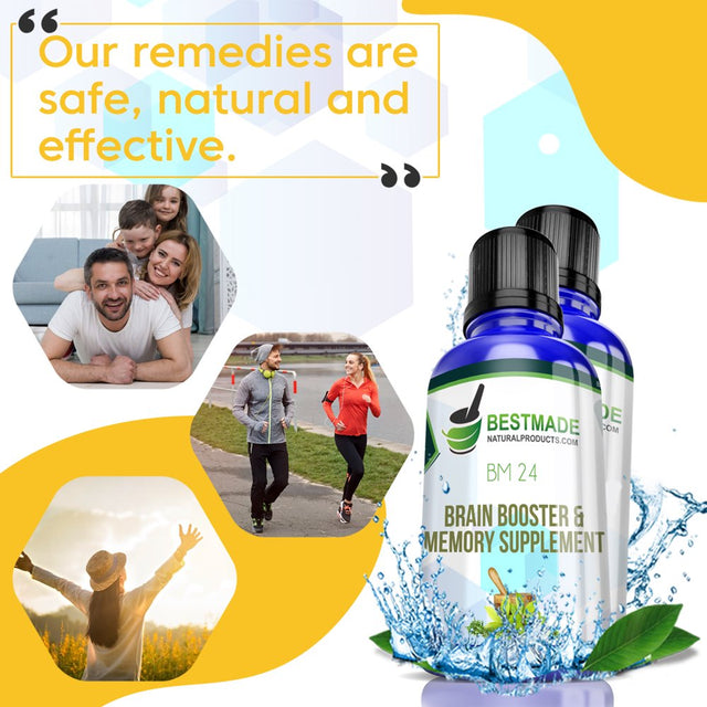 Naturally Boosts Brain Function - Improves Focus & Memory - Provides Clarity of Thought - Supports Learning a Perfect Supplement for Exam Time - Reduces Related Stress - Caffeine Free