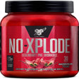 BSN N.O.-XPLODE Pre Workout Powder, Energy Supplement for Men and Women with Creatine and Beta-Alanine, Flavor: Watermelon, 30 Servings