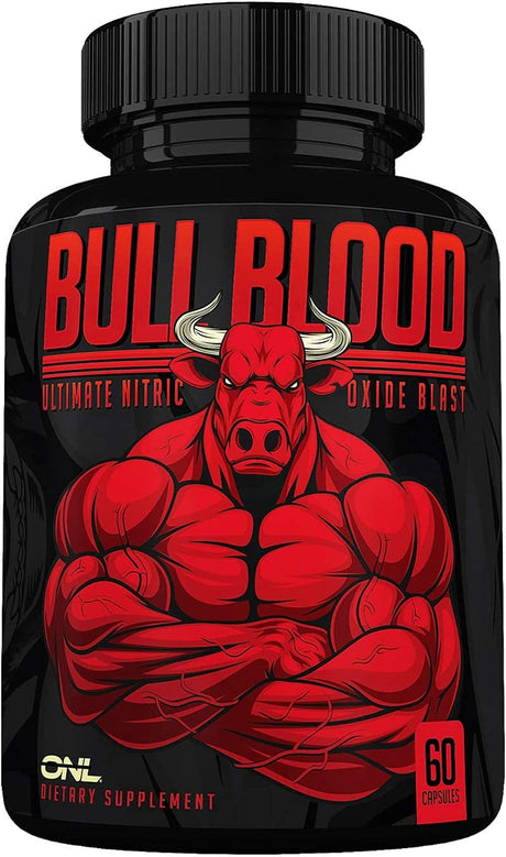 Osyris Nutrition Lab Bull Blood Stack - Bull Blood Test Booster, Bull Blood Nitric Oxide, and Bull Blood Pre Workout High Potency Endurance, Drive and Strength Boost