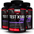 FORCE FACTOR Test X180 PM, 3-Pack, Testosterone Booster for Men, Overnight Testosterone Supplement to Build Muscle, Increase Strength, and Promote Deeper, Healthier Sleep and Recovery, 360 Tablets