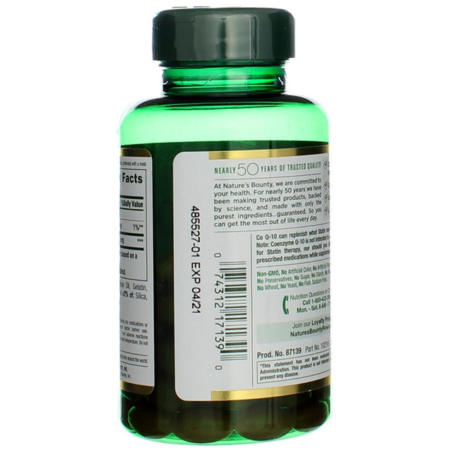 Nature'S Bounty Co Q-10 Extra Strength 200 Mg Softgels 80 Ea (Pack of 6)