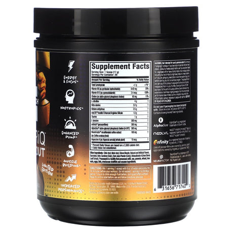 Muscletech Pre Workout Powder Euphoriq Preworkout Smart Pre Workout Powder for Men & Women Caffeine Metabolite Fueled with Paraxanthine Boogieman Punch (20 Servings)