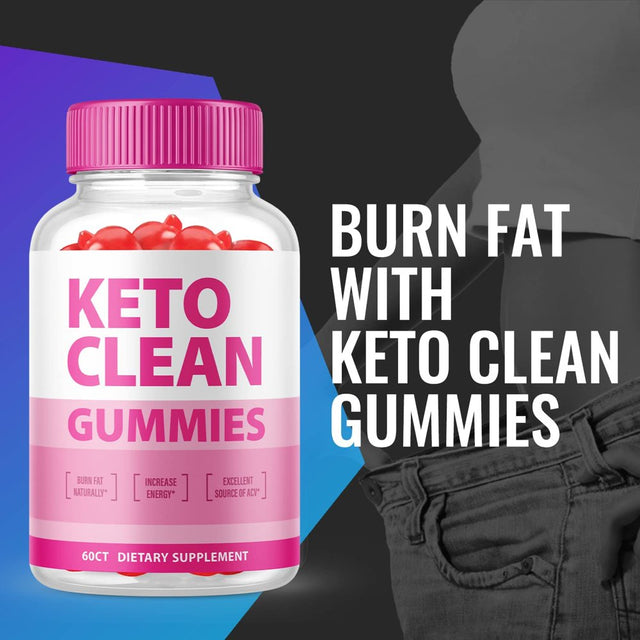 (3 Pack) Keto Clean ACV Gummies - Supplement for Weight Loss - Energy & Focus Boosting Dietary Supplements for Weight Management & Metabolism - Fat Burn - 180 Gummies