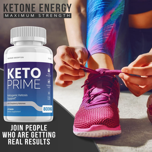 (2 Pack) Keto Prime Pill Advanced Ketogenic Weight Loss Support (120 Capsules)