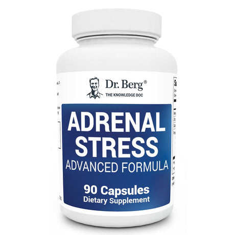 Dr. Berg Adrenal Stress Advanced Formula with Ashwagandha Extract, 90 Capsules