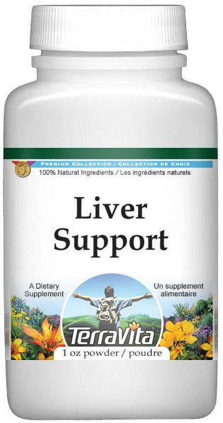 Terravita Liver Support Powder, (1 Oz, 1-Pack, Zin: 517123)