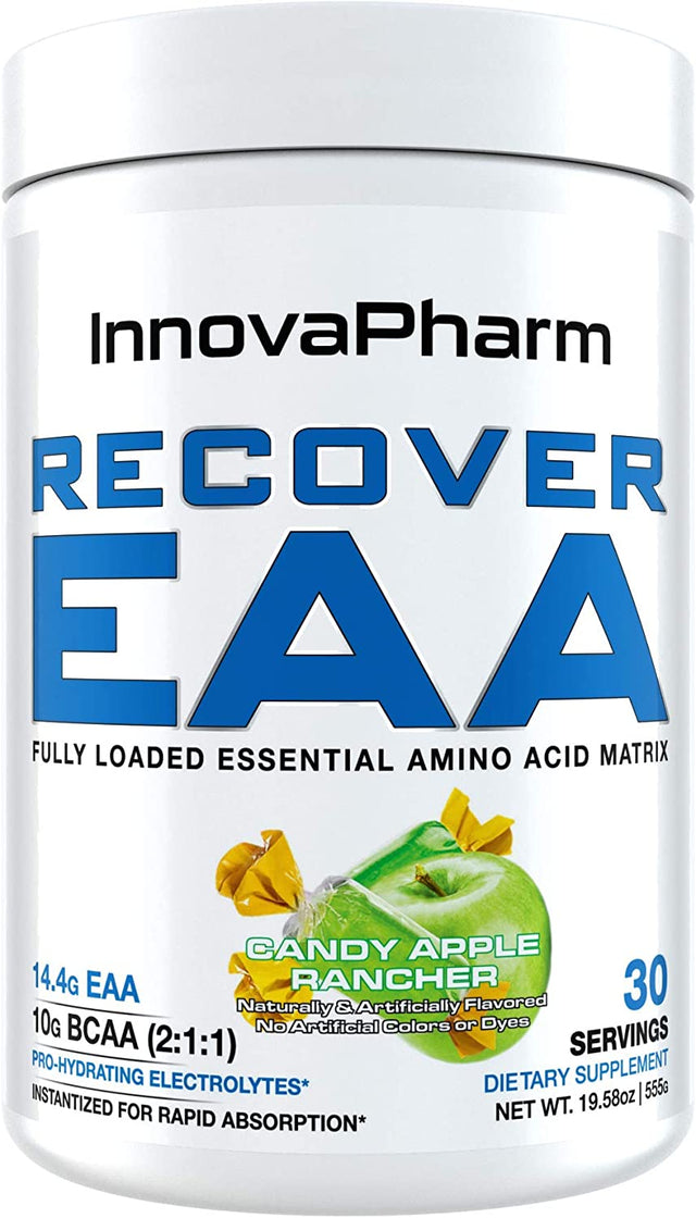 Innovapharm Recover EAA Powder - Candy Apple Rancher -19.5 Ounces