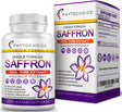 Pure Saffron Extract Natural Appetite Suppressant Supplement for Appetite Control and Healthy Weight Management-Best Hunger Craving Suppressant Saffron Capsules for Weight Loss for Women and Men