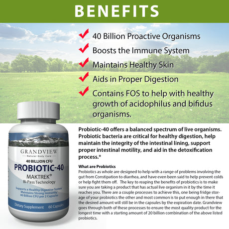 Probiotic-40 - Digestive Health