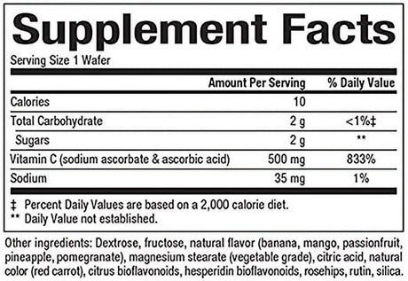 Natural Factors - Vitamin C Jungle Juice Chewable 500Mg - 180 Tablet