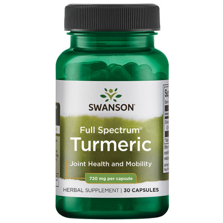 Swanson Turmeric 720 Mg 30 Capsules