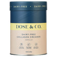 Dose & Co Collagen Dairy-Free Powdered Creamer, Vanilla, 340G (12Oz)