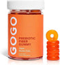 GOGO Prebiotic Fiber 60 Gummies Chicory Root Inulin Gut Health, Constipation Relief & Weight Management