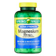 Spring Valley Magnesium Bone & Muscle Health Dietary Supplement Tablets, 400 Mg, 250 Count