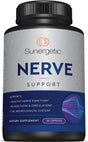 Premium Nerve Support Supplement – with Alpha Lipoic Acid (ALA) 600 Mg, Acetyl-L-Carnitine (ALC) & Benfotiamine - Nerve Support Formula for Healthy Circulation, Feet, Hands & Toes - 60 Capsules