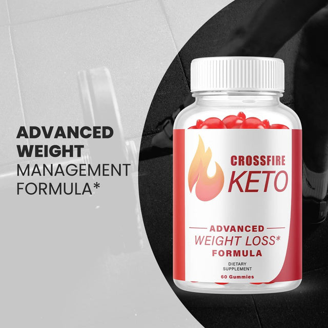 (3 Pack) Crossfire Keto ACV Gummies - Supplement for Weight Loss - Energy & Focus Boosting Dietary Supplements for Weight Management & Metabolism - Fat Burn - 180 Gummies