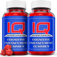 (2 Pack) IQ Supercharged Gummies - Nootropic Memory Booster Dietary Supplement for Focus, Memory, Clarity, & Energy - Advanced Cognitive Formula for Maximum Strength - 120 Gummies