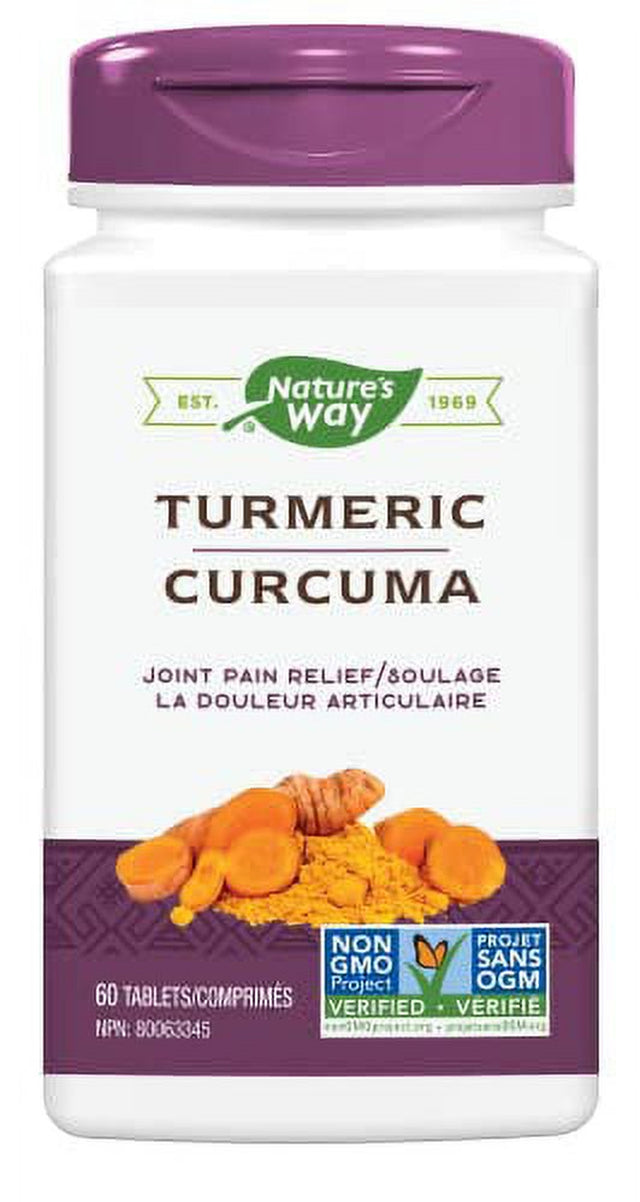 Natures Way Turmeric Curcuma Std Ext, 60 CT