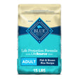 Blue Buffalo Life Protection Formula Fish and Brown Rice Dry Dog Food for Adult Dogs, Whole Grain, 15 Lb. Bag