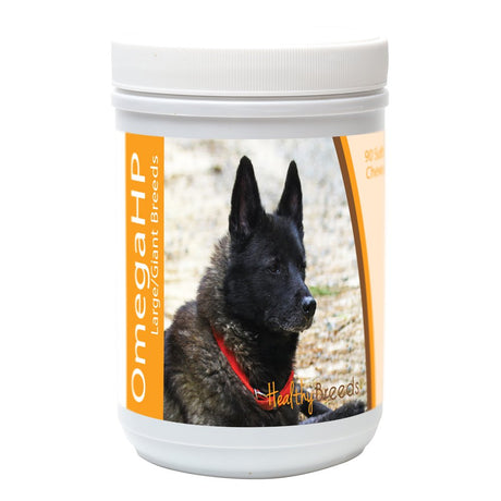 Healthy Breeds Norwegian Elkhound Omega HP Fatty Acid Skin and Coat Support Soft Chews